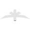 Ekena Millwork Alberta Architectural Grade PVC Gable Bracket, 48"W x 16"H x 2"D x 4"F, 8/12 Pitch GBP048X16X0204ALB00 - alternate 2